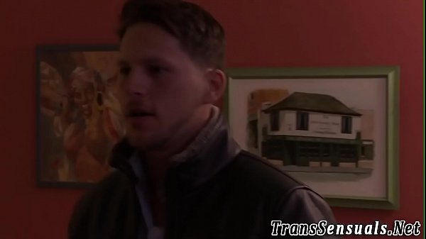 Trans stunner jizzing